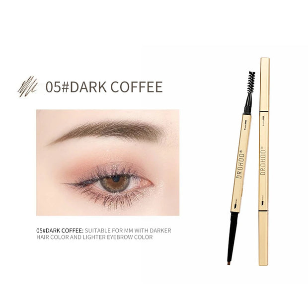 5 Color waterproof mascara enhanced Eyebrow Make-up pen.