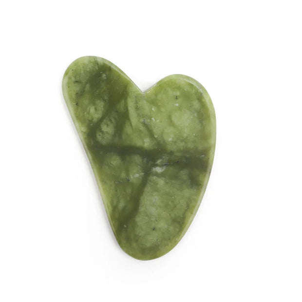 Rose Quartz Face Massager Gua Sha Scraper Natural Jade Stone