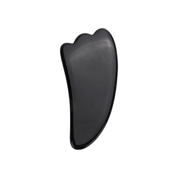 Rose Quartz Face Massager Gua Sha Scraper Natural Jade Stone