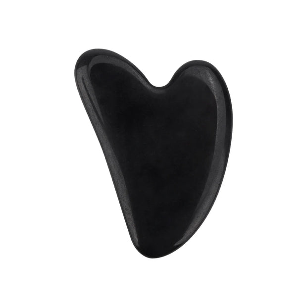 Rose Quartz Face Massager Gua Sha Scraper Natural Jade Stone