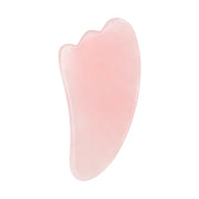 Rose Quartz Face Massager Gua Sha Scraper Natural Jade Stone