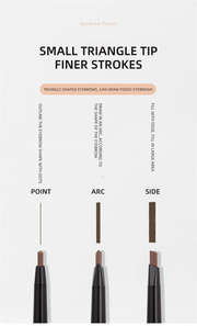 5 Color waterproof mascara enhanced Eyebrow Make-up pen.