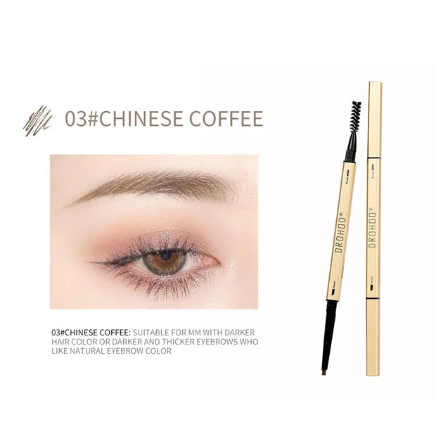 5 Color waterproof mascara enhanced Eyebrow Make-up pen.