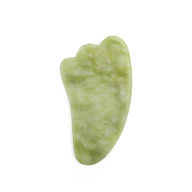 Rose Quartz Face Massager Gua Sha Scraper Natural Jade Stone