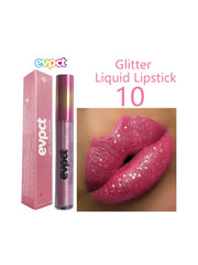 Waterproof matte diamond pearl liquid shimmer glitter Lip Gloss