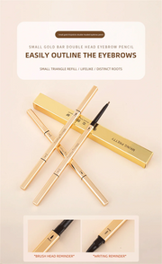5 Color waterproof mascara enhanced Eyebrow Make-up pen.