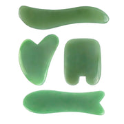 Rose Quartz Face Massager Gua Sha Scraper Natural Jade Stone