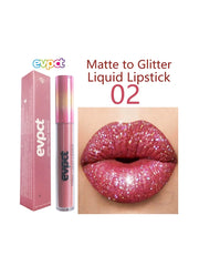 Waterproof matte diamond pearl liquid shimmer glitter Lip Gloss