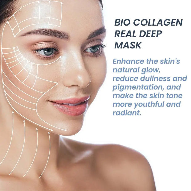 Moisturizing Collagen Mask, Bio-Collagen Deep Rejuvenating Mask