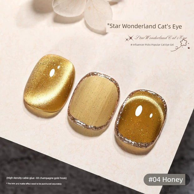 Platinum Gel Nail Polish Flash Gradient Special Cat's Eye