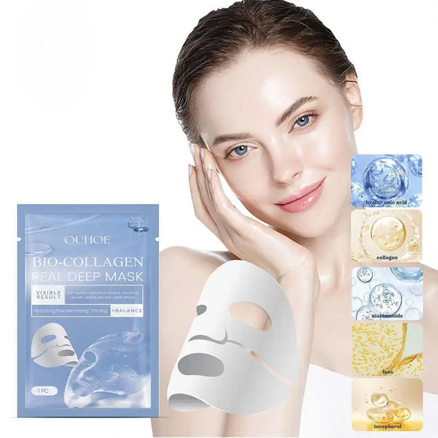 Moisturizing Collagen Mask, Bio-Collagen Deep Rejuvenating Mask