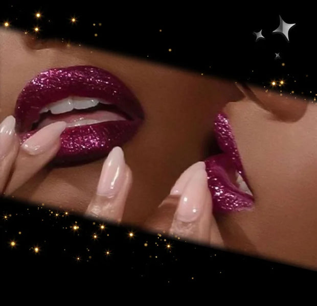 7 color waterproof Nude Glitter non-stick Lipstick Sexy Shimmer