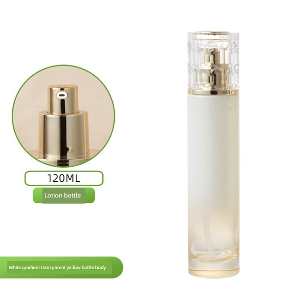 Essence Gradient Color Glass Bottle Cosmetic Packaging Material