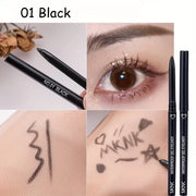 5 Color Eyeliner Pencil, Waterproof and Long-lasting.