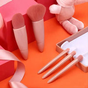 5pcs mini travel Size Makeup Brushes Set