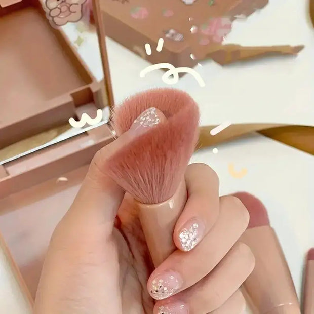 5pcs mini travel Size Makeup Brushes Set