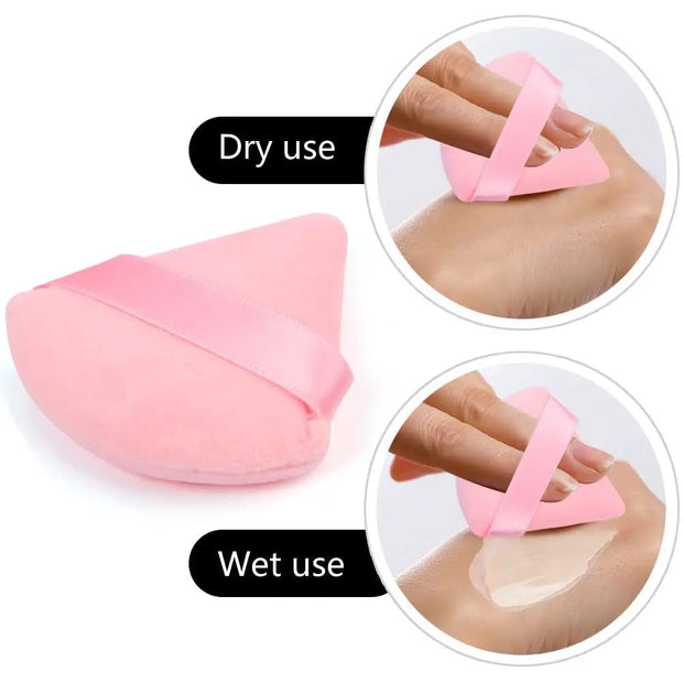 Triangle Powder Puff Soft Makeup Sponge for foundation Face Make Up Eyes Contouring Shadow