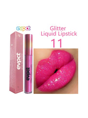 Waterproof matte diamond pearl liquid shimmer glitter Lip Gloss