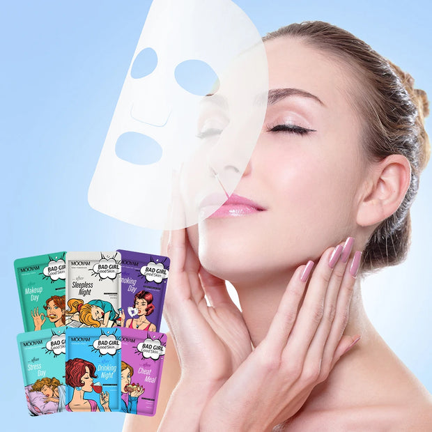 Bad Girl Series Facial Sheet Mask Hyaluronic