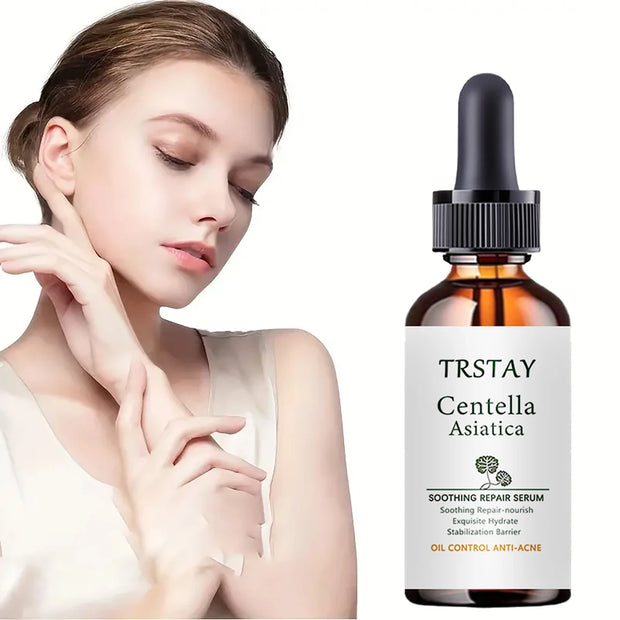 Centella asiatica essence, shrink pores, brighten skin tone, control oil