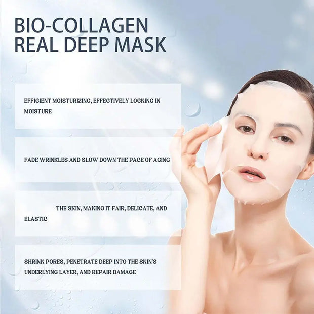 Moisturizing Collagen Mask, Bio-Collagen Deep Rejuvenating Mask