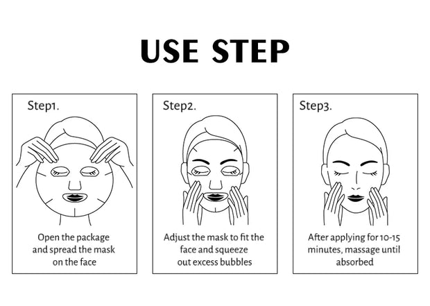 Bad Girl Series Facial Sheet Mask Hyaluronic