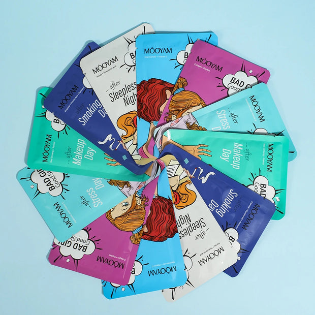 Bad Girl Series Facial Sheet Mask Hyaluronic