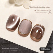 Platinum Gel Nail Polish Flash Gradient Special Cat's Eye