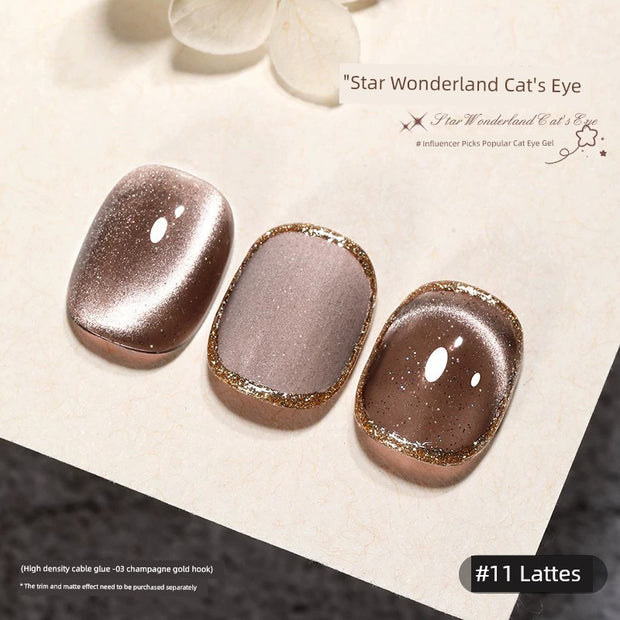 Platinum Gel Nail Polish Flash Gradient Special Cat's Eye