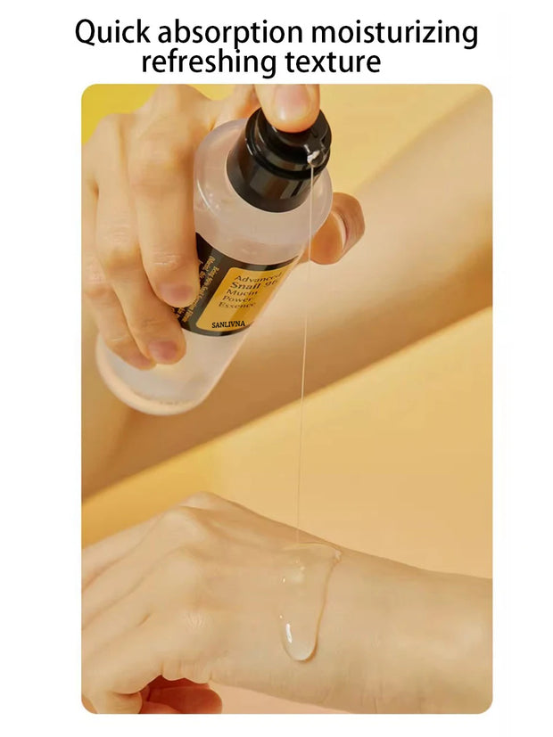 Snail Mucin 96% Korean Skin Care Facial Essence Fading Fine Lines Brightening Anti-Aging serum