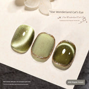 Platinum Gel Nail Polish Flash Gradient Special Cat's Eye