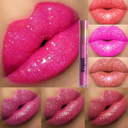 Waterproof matte diamond pearl liquid shimmer glitter Lip Gloss