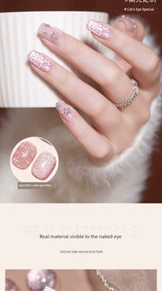 Platinum Gel Nail Polish Flash Gradient Special Cat's Eye