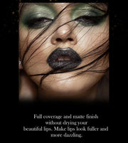 7 color waterproof Nude Glitter non-stick Lipstick Sexy Shimmer