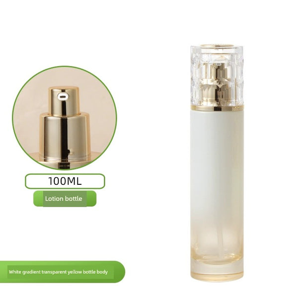 Essence Gradient Color Glass Bottle Cosmetic Packaging Material
