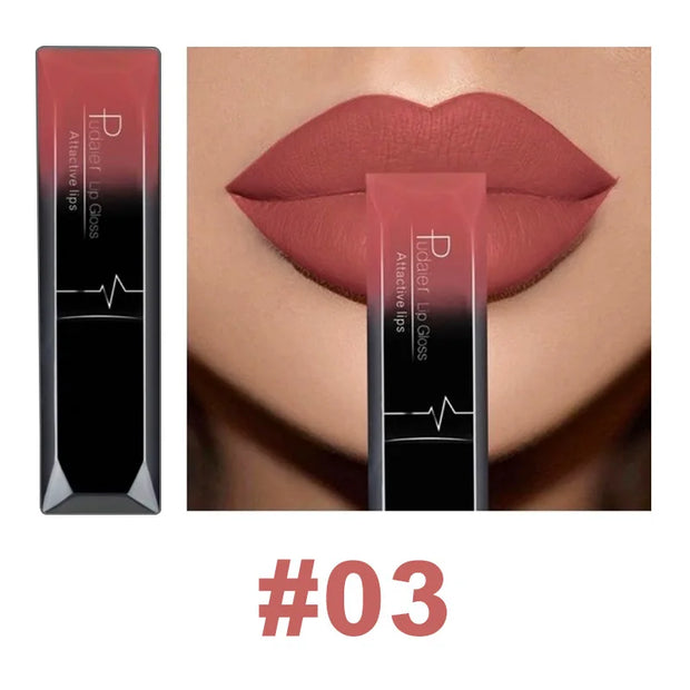 Pudaier 21 Color waterproof matte liquid lip Gloss