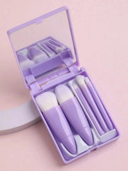 5pcs mini travel Size Makeup Brushes Set