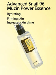 Snail Mucin 96% Korean Skin Care Facial Essence Fading Fine Lines Brightening Anti-Aging serum