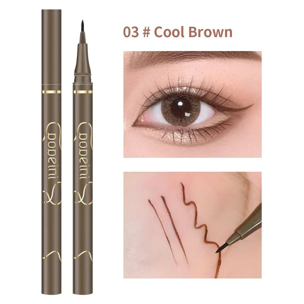 Waterproof Quick Dry liquid silkworm Eyeliner