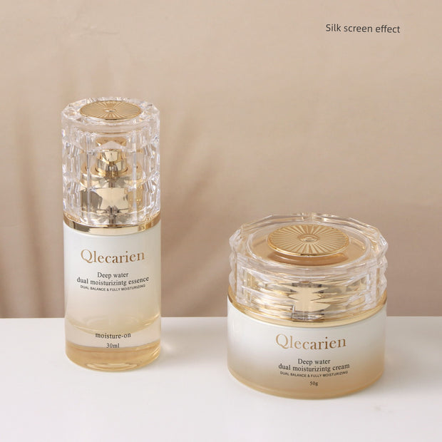 Essence Gradient Color Glass Bottle Cosmetic Packaging Material
