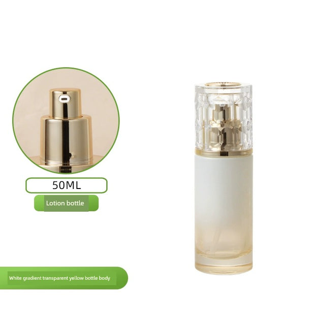 Essence Gradient Color Glass Bottle Cosmetic Packaging Material