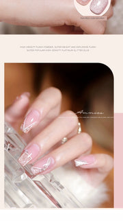 Platinum Gel Nail Polish Flash Gradient Special Cat's Eye