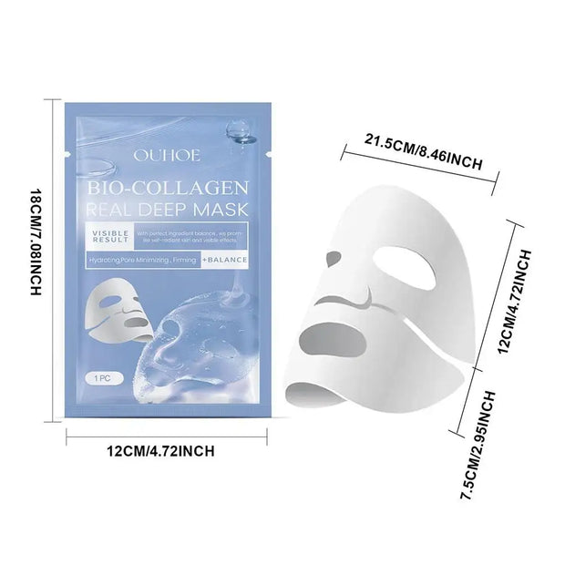 Moisturizing Collagen Mask, Bio-Collagen Deep Rejuvenating Mask