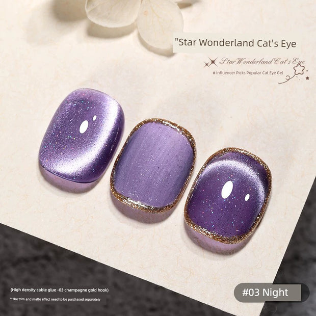 Platinum Gel Nail Polish Flash Gradient Special Cat's Eye