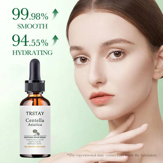 Centella asiatica essence, shrink pores, brighten skin tone, control oil