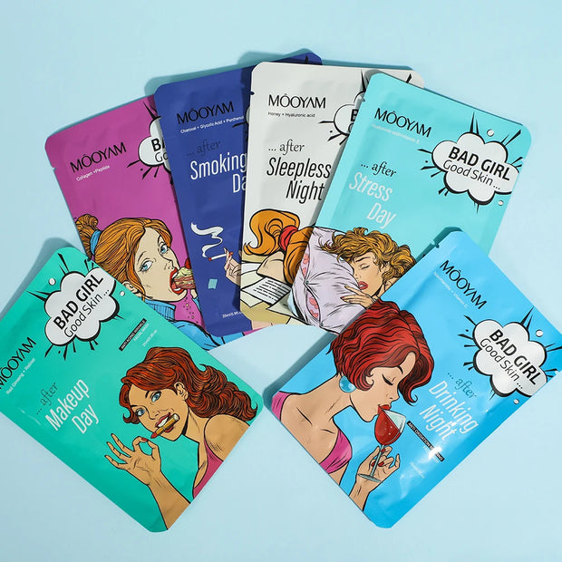 Bad Girl Series Facial Sheet Mask Hyaluronic