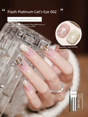 Platinum Gel Nail Polish Flash Gradient Special Cat's Eye