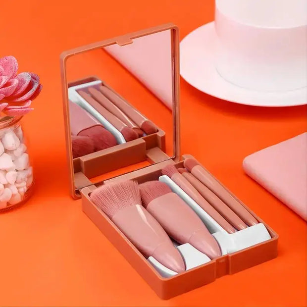 5pcs mini travel Size Makeup Brushes Set