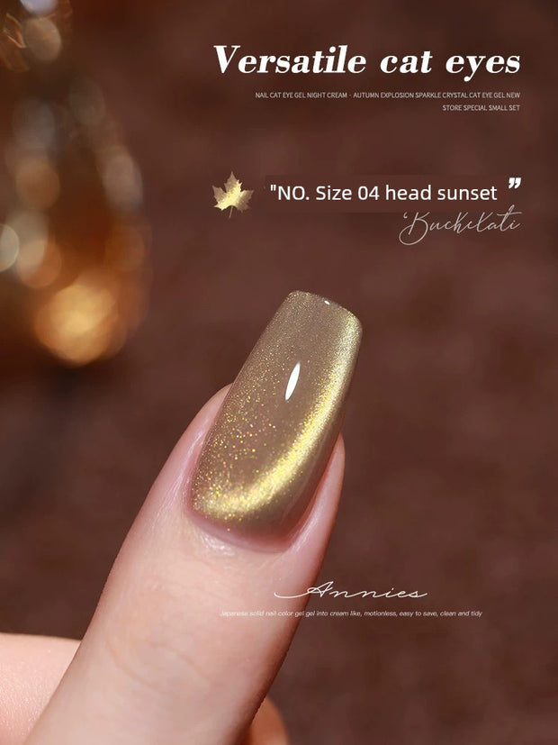 Platinum Gel Nail Polish Flash Gradient Special Cat's Eye